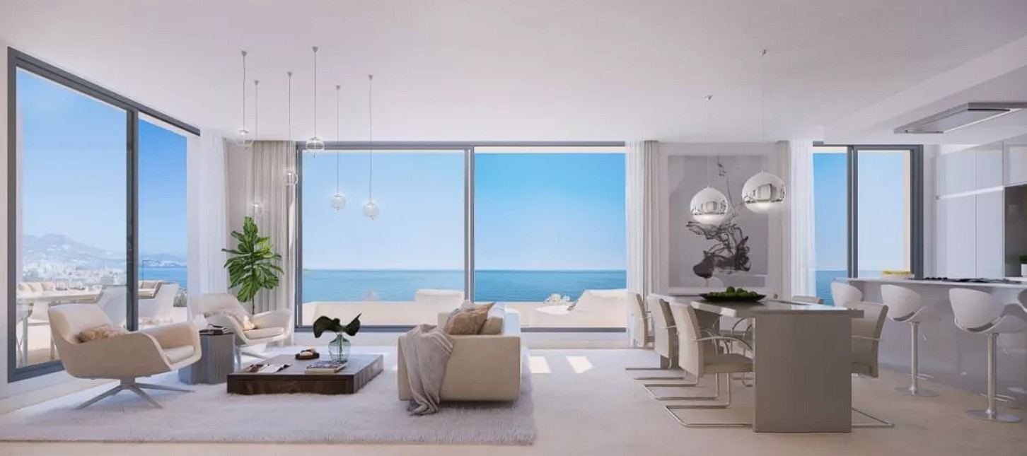 Appartements de luxe à Mijas Costa avec vue sur la mer